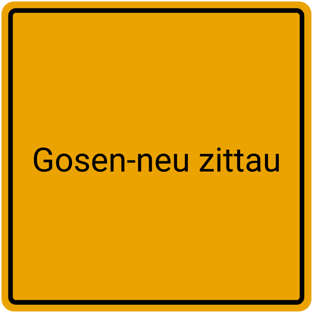 Meldebestätigung Gosen-Neu Zittau